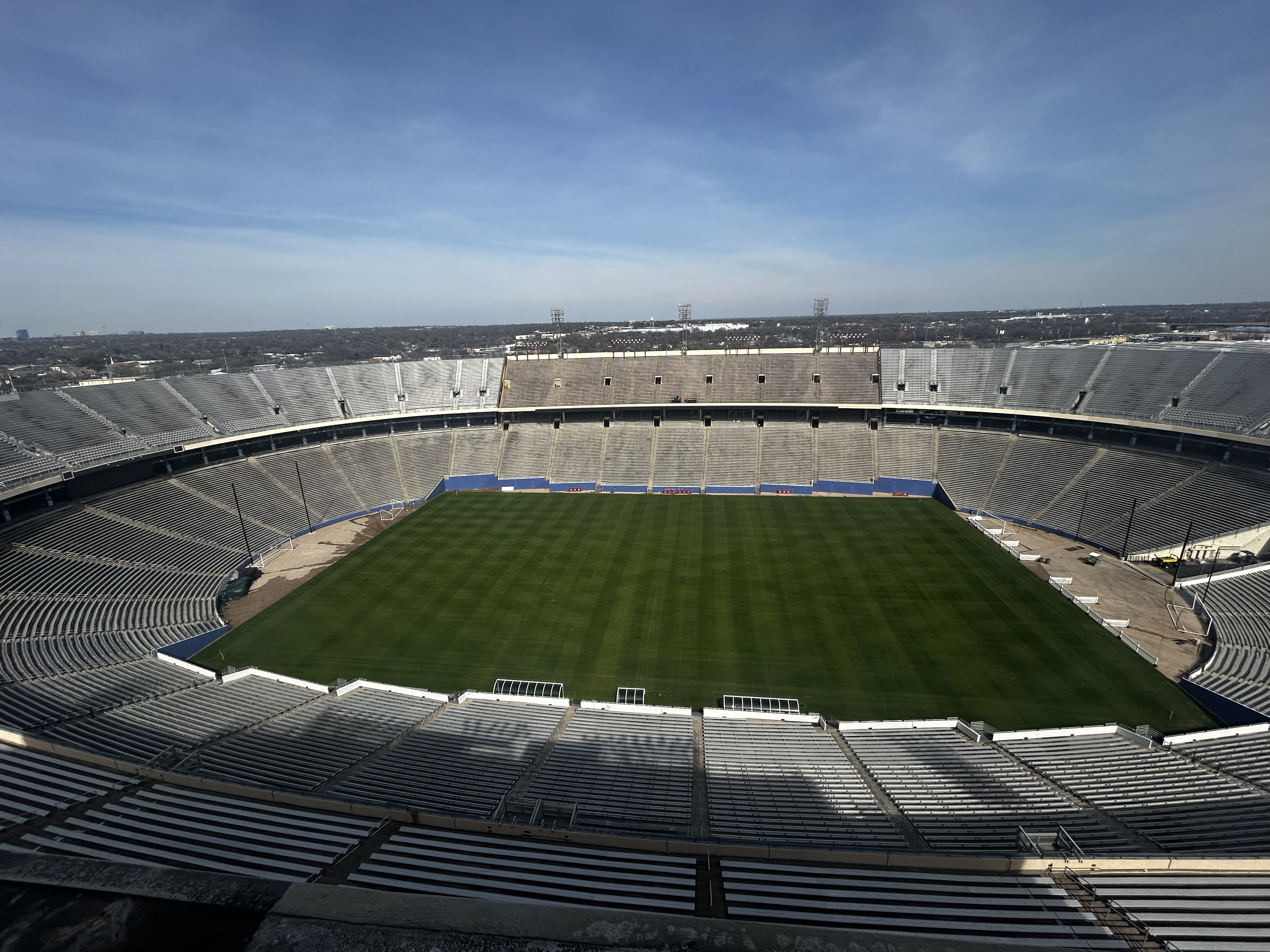 Cotton Bowl Fair Park landscape work