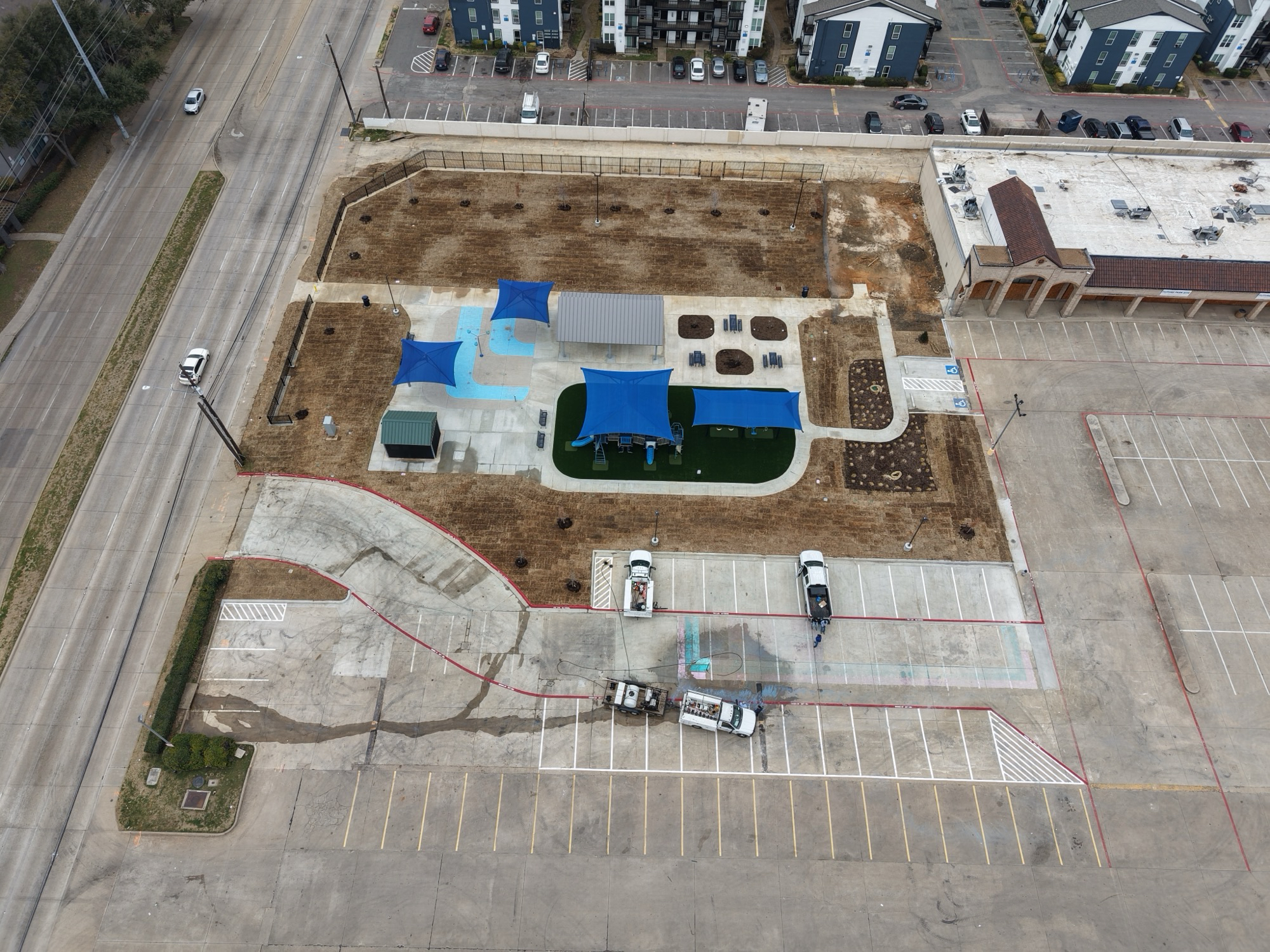 Forest Audelia Park aerial view 3